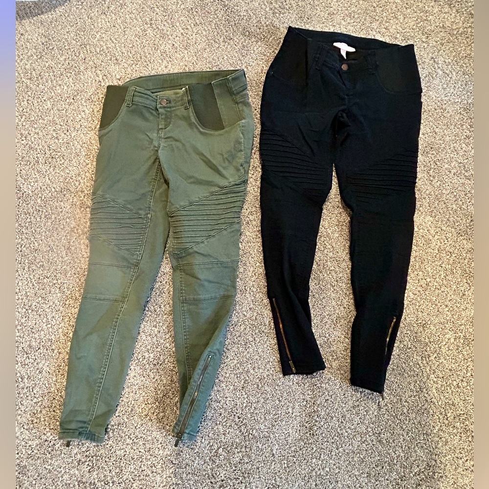 Maternity motto jeggings